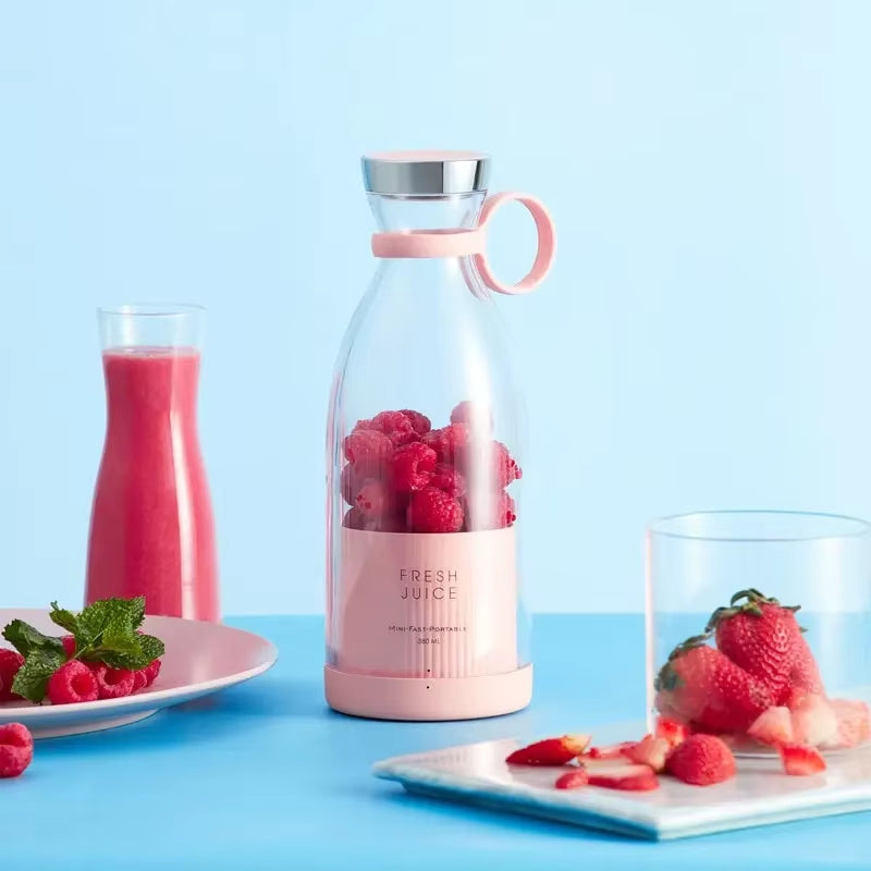 Portable Mini Fruit Blender– Fresh Smoothies Anytime, Anywhere
