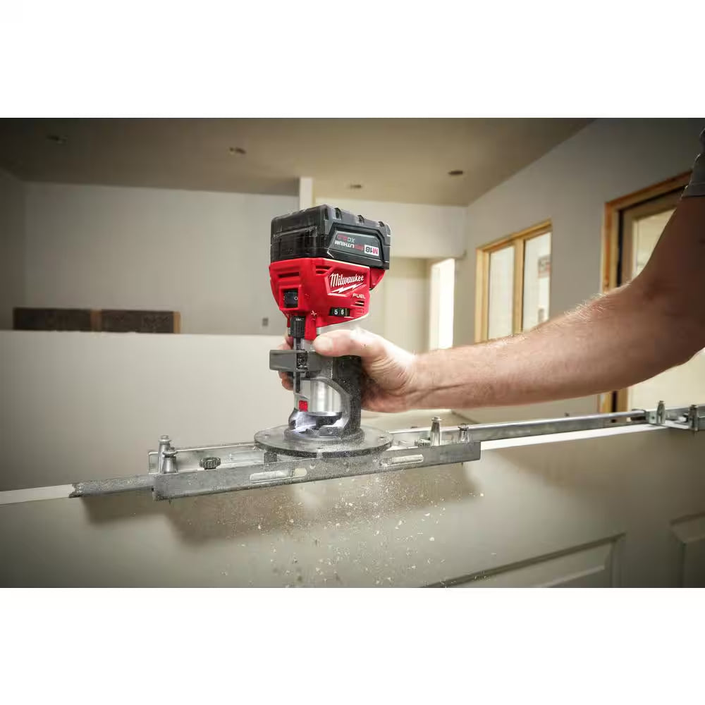 M18 FUEL 18V Lithium-Ion Brushless Cordless Compact Router and Jig Saw 2-Tool Set (Tool-Only)