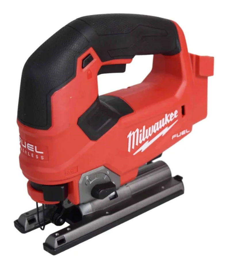 M18 FUEL D-Handle Jig Saw - Bare Tool (2737-20) - Cordless Brushless Power Tool with Tool-Free Adjustments, Integrated LED Light, and Dust Management