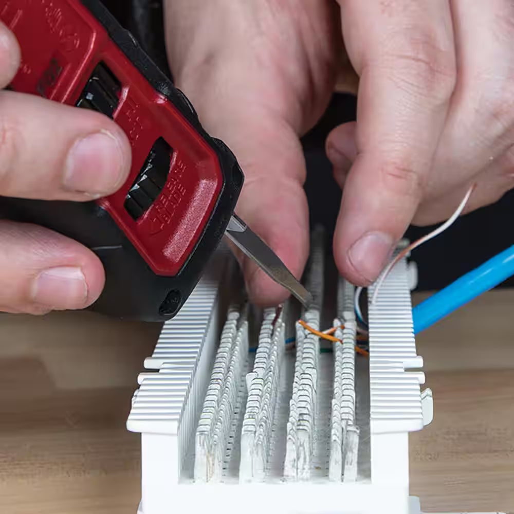 Impact Punch down Tool and Heavy-Duty Scissors Tool Set