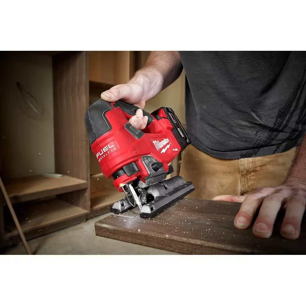 M18 FUEL 18V Lithium-Ion Brushless Cordless Compact Router and Jig Saw 2-Tool Set (Tool-Only)