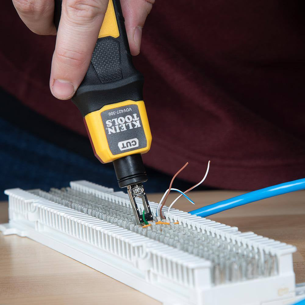 Impact Punch down Tool and Heavy-Duty Scissors Tool Set