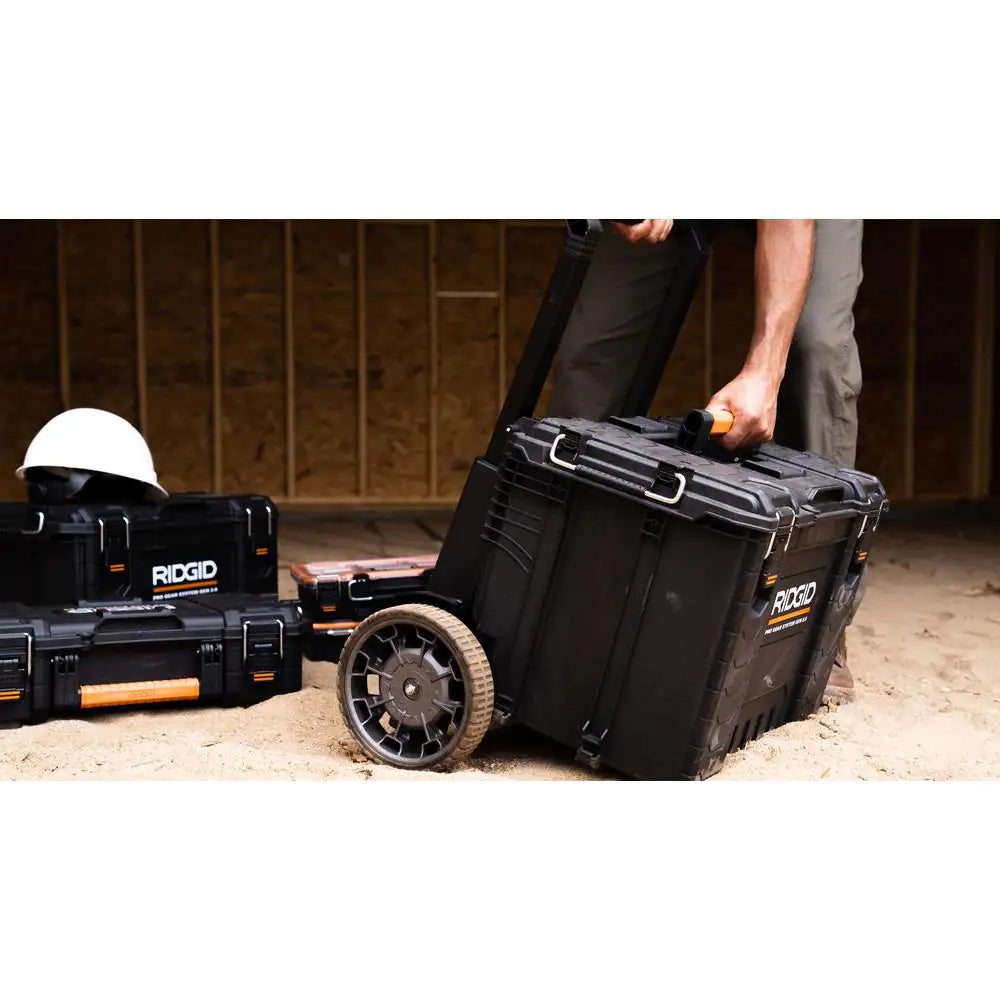 Pro Gear System Gen 2.0 Stackable Rolling Tool Box , 22 In. Heavy Duty Tool Box, and Compact Tool Box