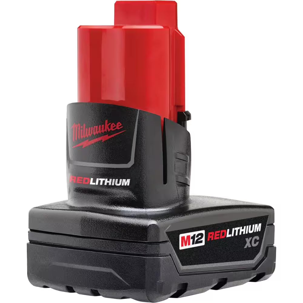 M12 12V Lithium-Ion Cordless Combo Tool Kit (8-Tool) W/(2) 1.5Ah and (1) 3.0Ah Batteries, (1) Charger, (1) Tool Bag