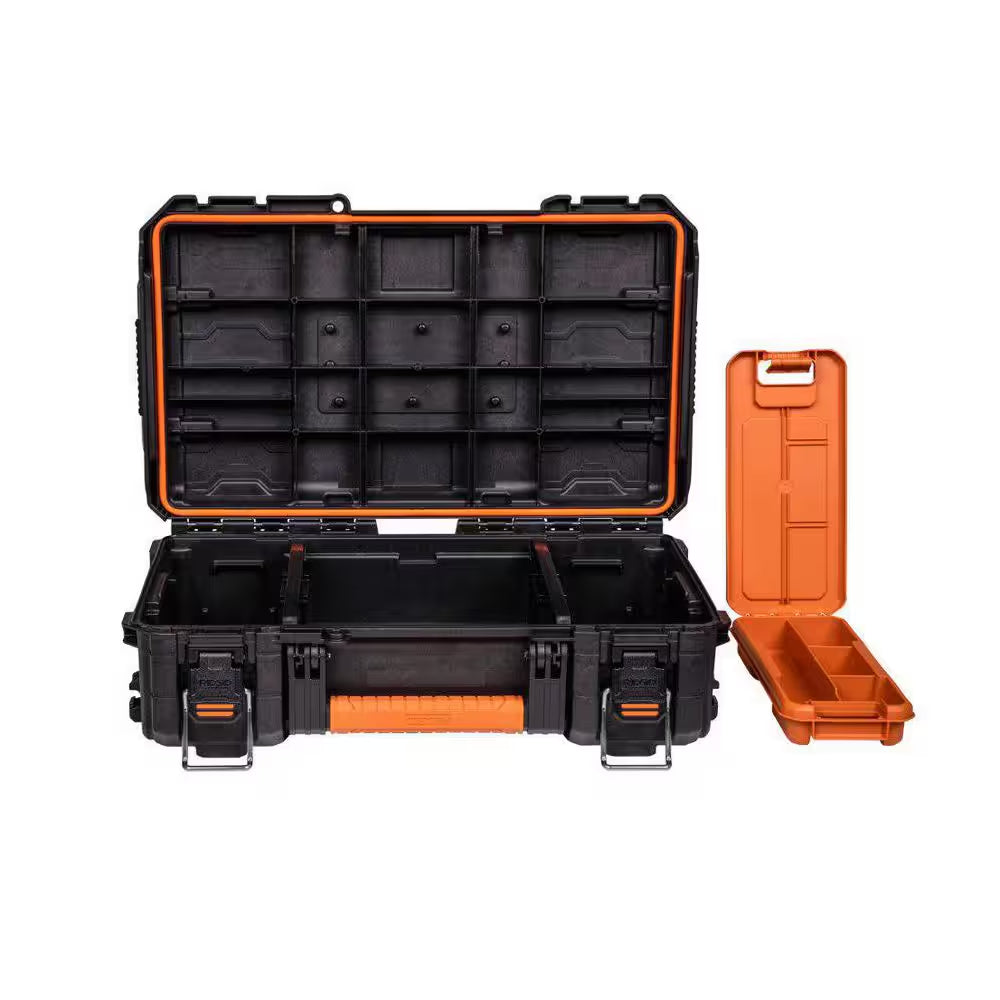 Pro Gear System Gen 2.0 Stackable Rolling Tool Box , 22 In. Heavy Duty Tool Box, and Compact Tool Box
